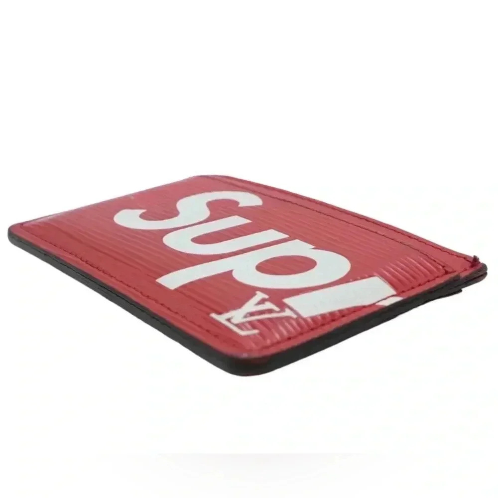 Louis Vuitton x Supreme Epi Leather Card Holder - Picture 7 of 9
